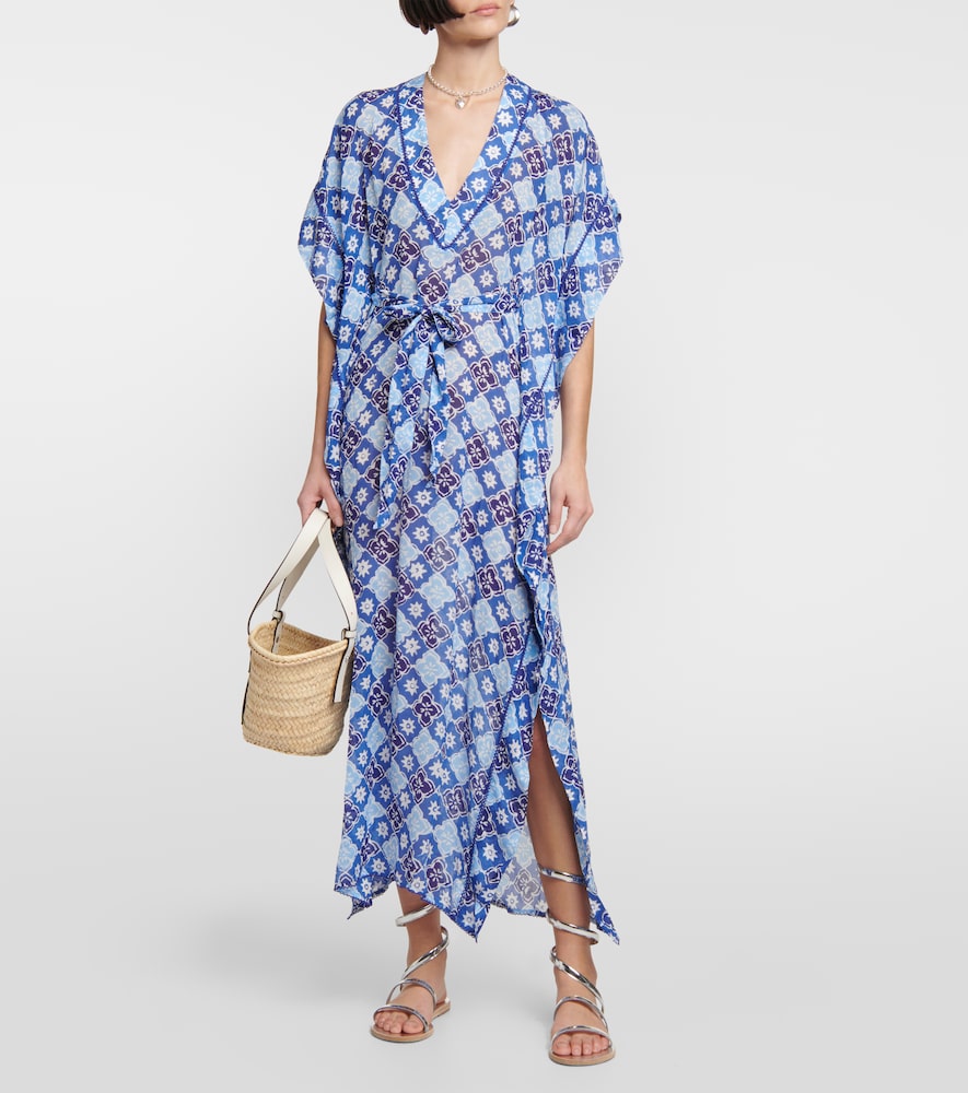 Poupette St Barth Andrea asymmetric kaftan