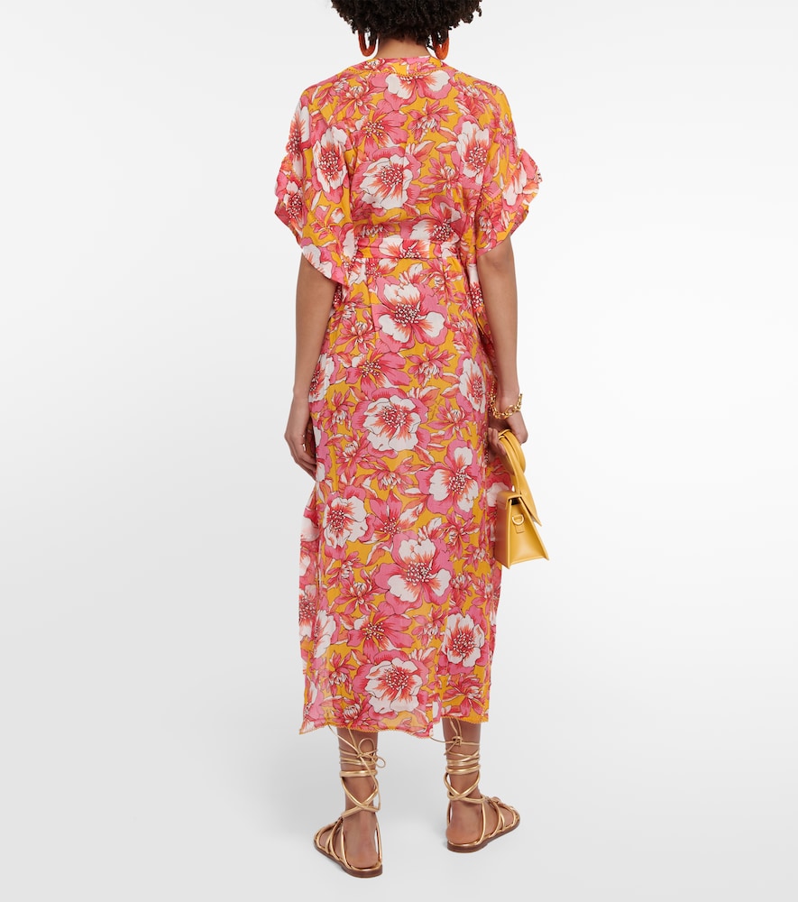 Poupette St Barth Andrea floral kaftan