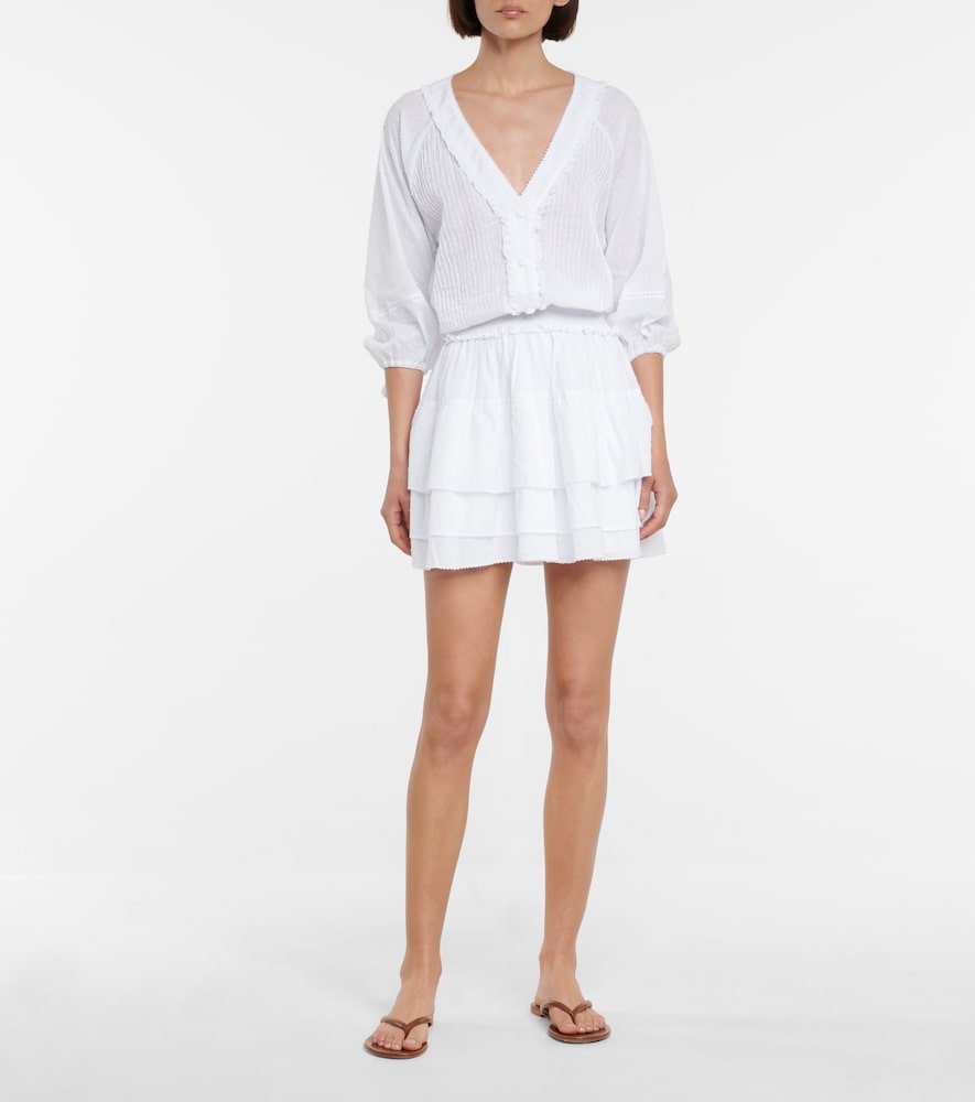Poupette St Barth Ariel cotton minidress