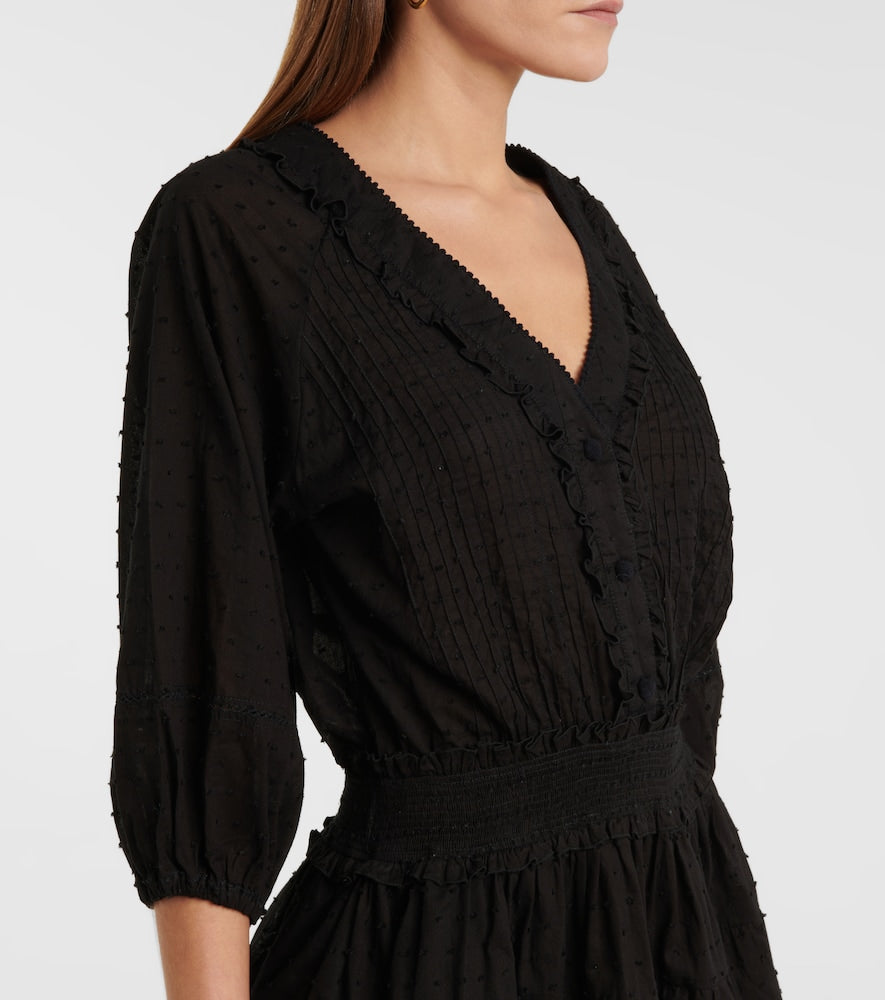 Poupette St Barth Ariel cotton minidress