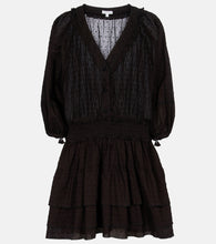 Poupette St Barth Ariel cotton minidress. Poupette St Barth Ariel 棉质迷你连衣裙