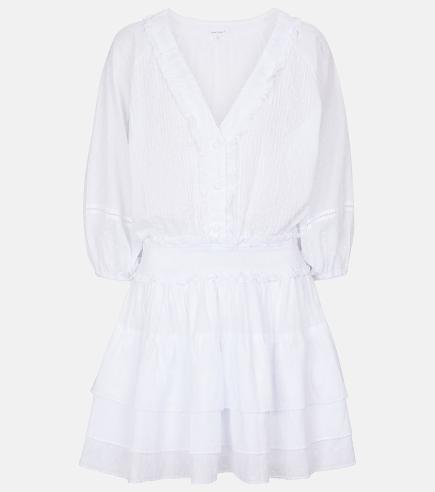 Poupette St Barth Ariel cotton minidress. Poupette St Barth Ariel 棉质迷你连衣裙