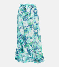 Poupette St Barth Aude floral midi skirt - Poupette St Barth Aude 花卉中长半身裙