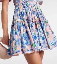 Poupette St Barth Aurora floral minidress
