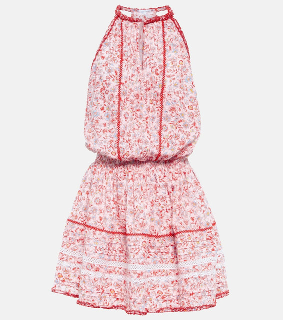Poupette St Barth Ava floral minidress