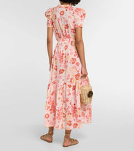 Poupette St Barth Baba floral cotton wrap dress