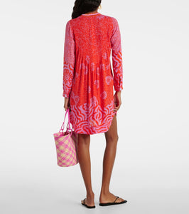 Poupette St Barth Bessie printed minidress