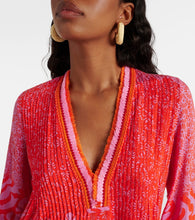 Poupette St Barth Bessie printed minidress