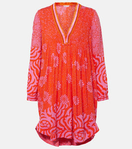 Poupette St Barth Bessie printed minidress