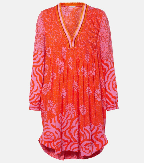 Poupette St Barth Bessie printed minidress