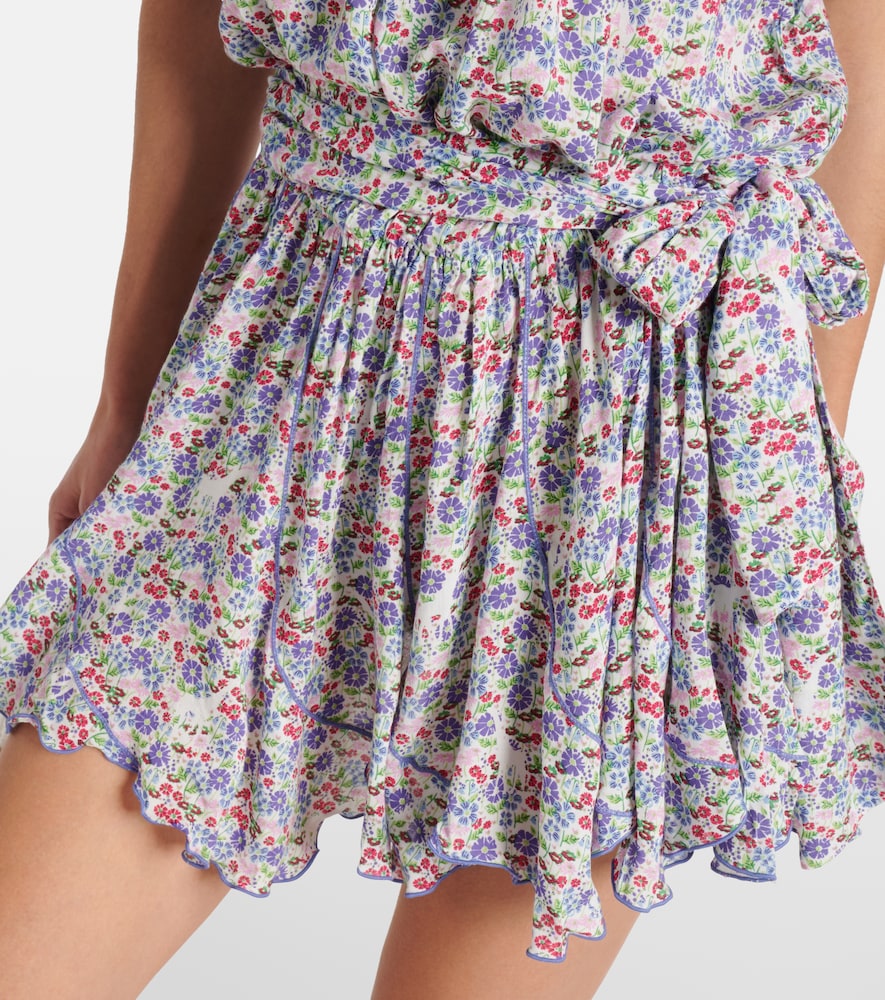 Poupette St Barth Bianca floral minidress