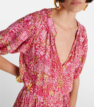 Poupette St Barth Bona floral minidress