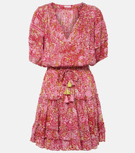 Poupette St Barth Bona floral minidress