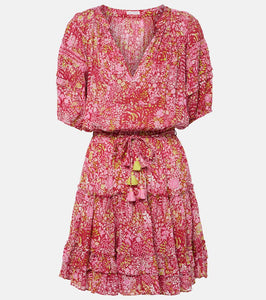 Poupette St Barth Bona floral minidress