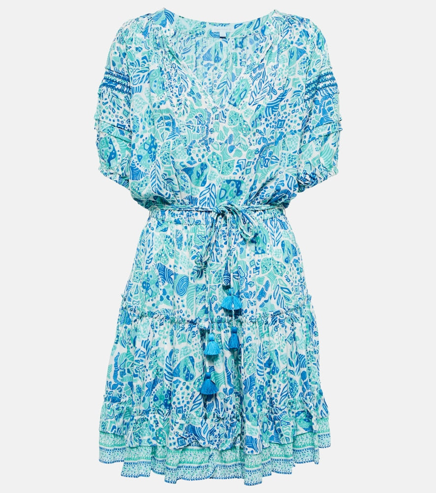 Poupette St Barth Bona printed minidress. Poupette St Barth Bona 印花迷你连衣裙