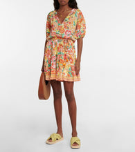 Poupette St Barth Bona tiered minidress
