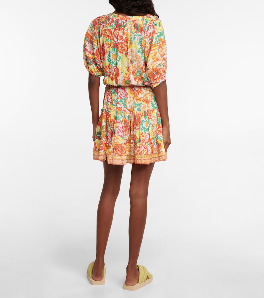Poupette St Barth Bona tiered minidress