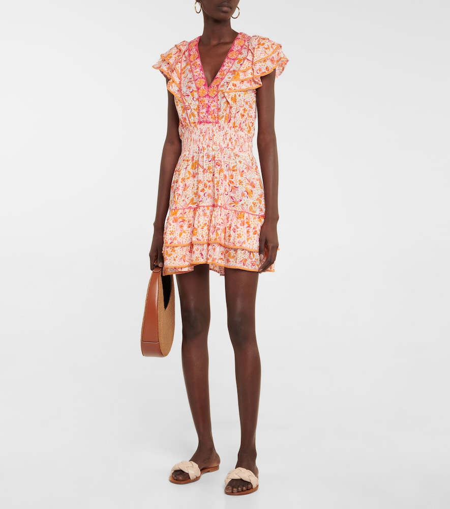 Poupette St Barth Camila floral minidress