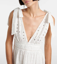 Poupette St Barth Cara broderie anglaise cotton minidress