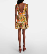 Poupette St Barth Cara printed cotton minidress
