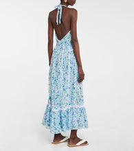 Poupette St Barth Carine floral cotton maxi dress