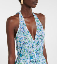 Poupette St Barth Carine floral cotton maxi dress