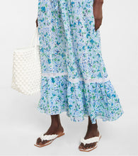 Poupette St Barth Carine floral cotton maxi dress