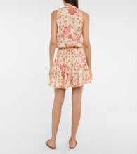 Poupette St Barth Clara floral minidress