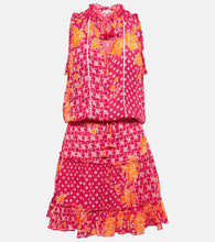 Poupette St Barth Clara floral minidress. Poupette St Barth Clara 花卉迷你连衣裙