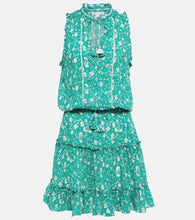 Poupette St Barth Clara floral minidress. Poupette St Barth Clara 花卉迷你连衣裙