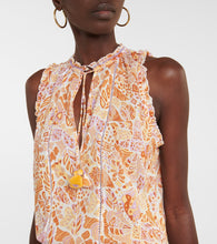 Poupette St Barth Clara printed minidress