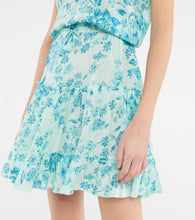 Poupette St Barth Clara tasseled printed minidress