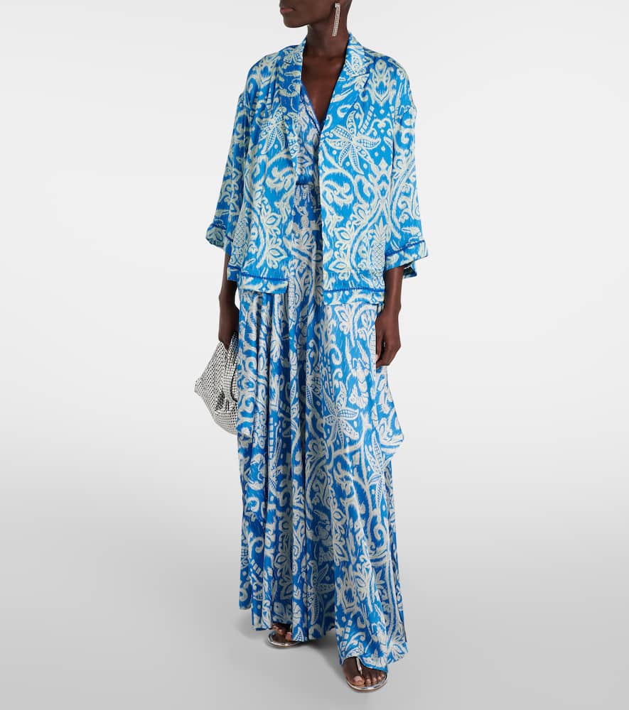 Poupette St Barth Clea printed jacket