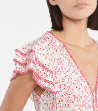 Poupette St Barth Della floral midi dress