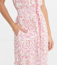 Poupette St Barth Della floral midi dress