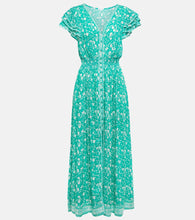 Poupette St Barth Della floral midi dress. Poupette St Barth Della 花卉中长连衣裙