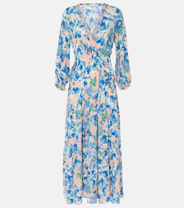 Poupette St Barth Emily floral maxi dress