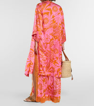 Poupette St Barth Erica floral kaftan