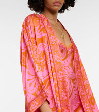 Poupette St Barth Erica floral kaftan