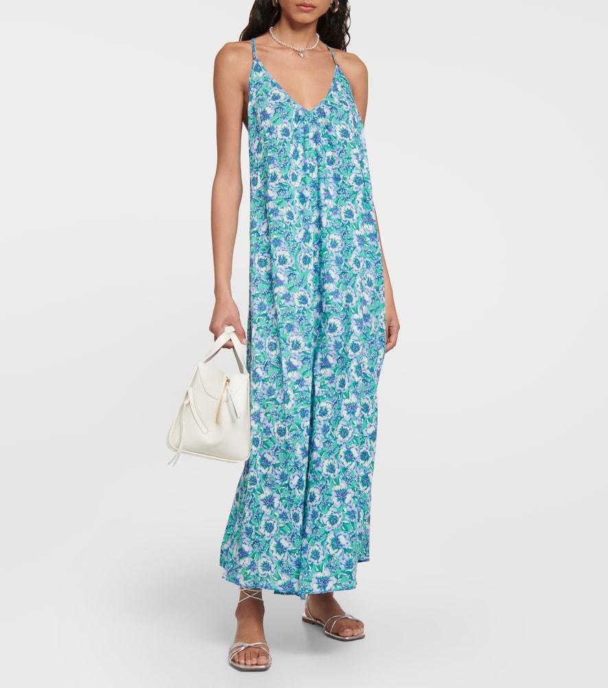 Poupette St Barth Felicia floral maxi dress