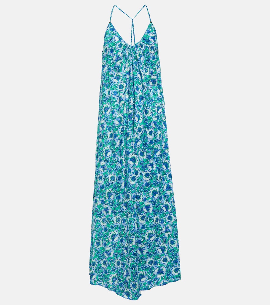 Poupette St Barth Felicia floral maxi dress. Poupette St Barth Felicia 花卉超长连衣裙