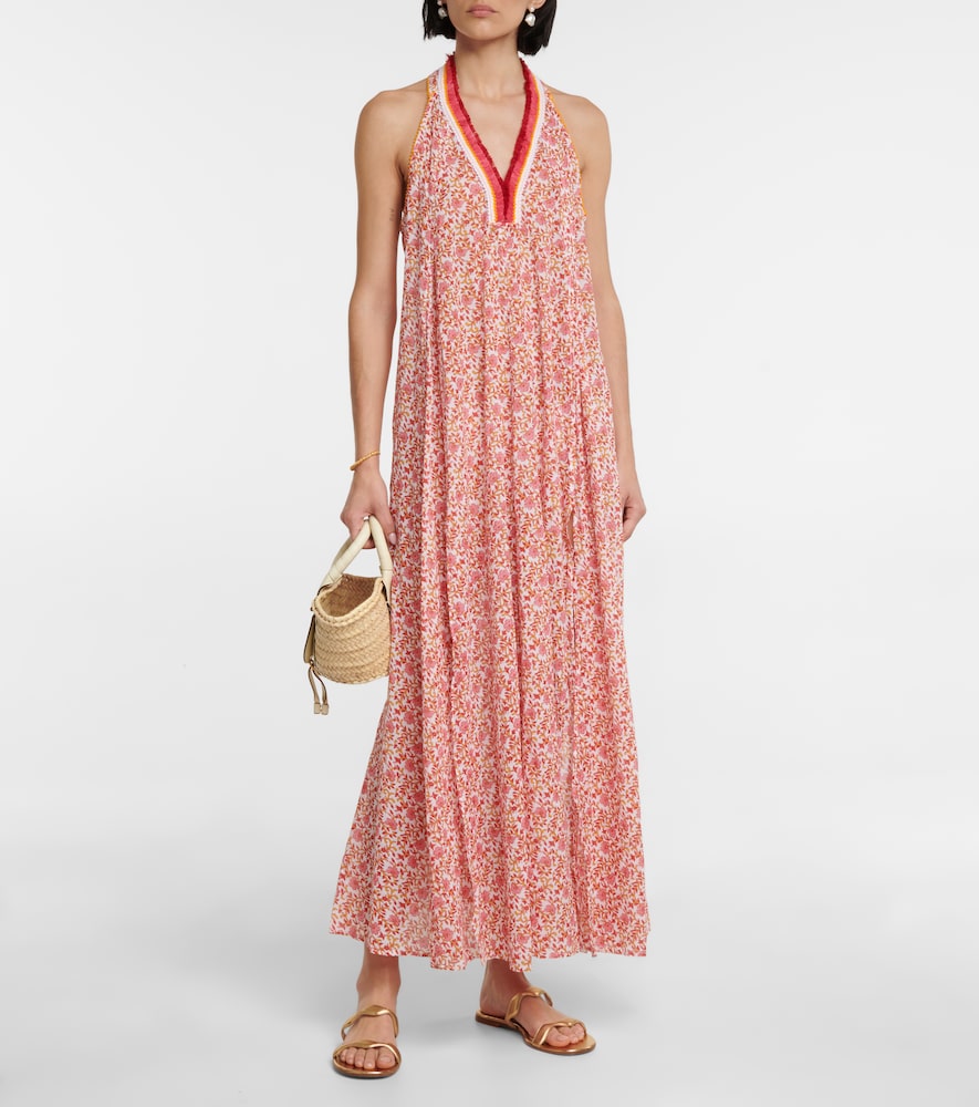 Poupette St Barth Floral maxi dress