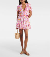 Poupette St Barth Floral minidress