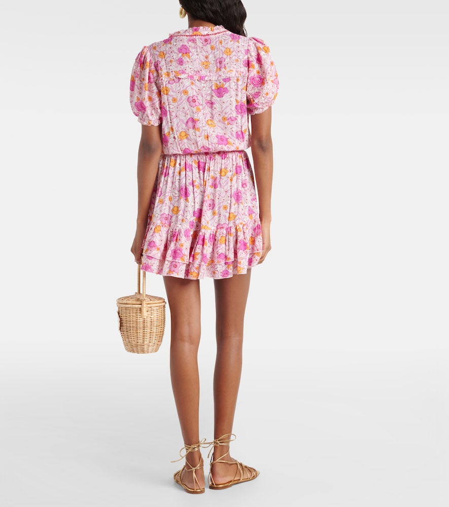 Poupette St Barth Floral minidress