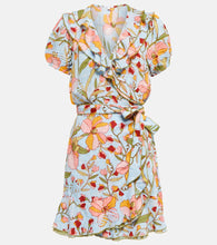 Poupette St Barth Floral minidress. Poupette St Barth 花卉迷你连衣裙