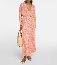 Poupette St Barth Ilona floral midi dress