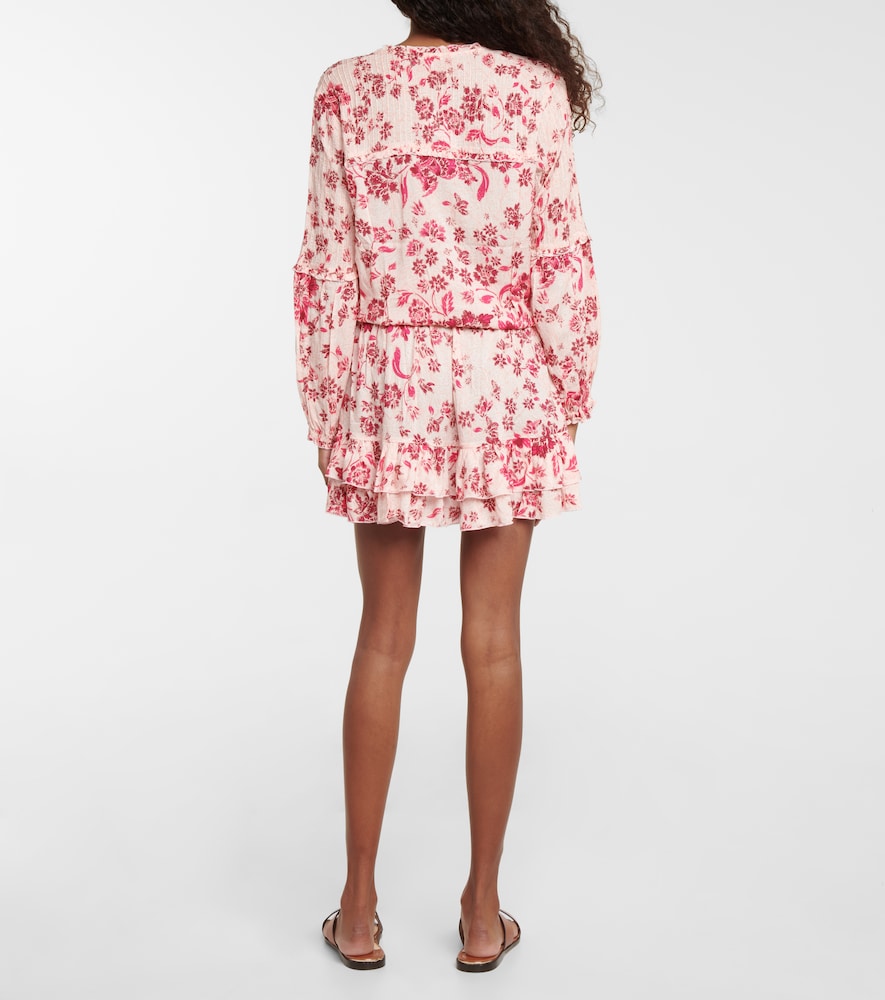 Poupette St Barth Ilona floral minidress