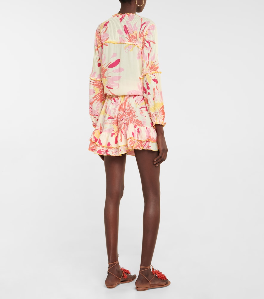 Poupette St Barth Ilona floral minidress