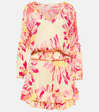 Poupette St Barth Ilona floral minidress. Poupette St Barth Ilona 花卉迷你连衣裙
