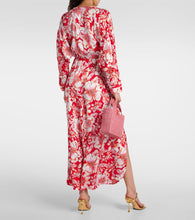 Poupette St Barth Ilona gathered floral midi dress
